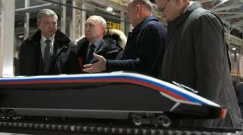 Путин призвал создавать логистику для производства высокоскоростных поездов 