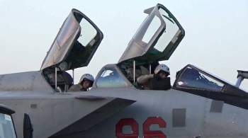 Вооруженные  Кинжалами  МиГ-31К отработали пуски в Средиземном море