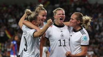 Футболистки сборной Германии вышли в финал чемпионата Европы
