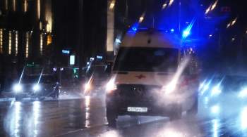 Скорая попала в аварию на западе Москвы