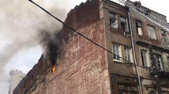 В доходном доме в центре Ростова-на-Дону потушили открытый огонь 