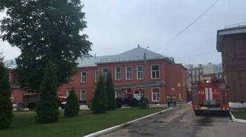 Власти рассказали о работе рязанской больницы, где произошел пожар