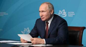 Путин запустил три предприятия на Дальнем Востоке в режиме видеоконференции
