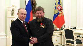 Кадыров опубликовал фото с Путиным после награждения орденом