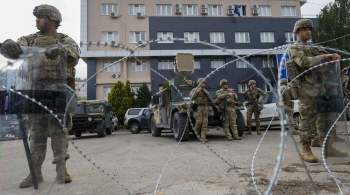 KFOR отчиталась о раненых военнослужащих в ходе столкновений в Косово 