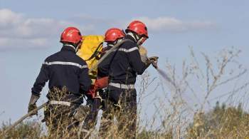 Площадь пожара на юго-востоке Франции достигла пяти тысяч гектаров