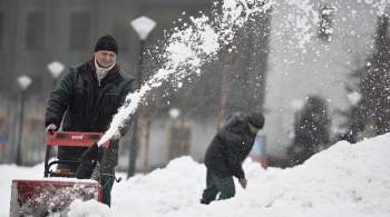 Более 150 тысяч человек задействовали в уборке снега в Москве 