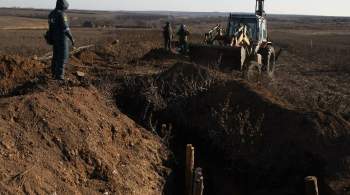 Украинский солдат-экскаваторщик подорвался на мине в Донбассе
