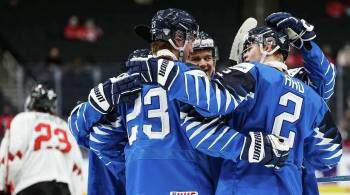 Хоккеисты сборной Финляндии разгромили Австрию в матче МЧМ