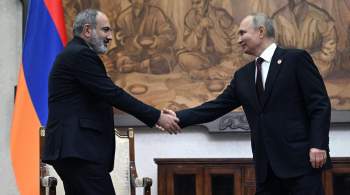 Путин и Пашинян обсудили урегулирование армяно-азербайджанских отношений