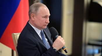 Путин призвал обсудить субсидии для лесоперерабатывающих предприятий