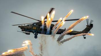Минобороны показало удар Ми-28Н по опорным пунктам на Купянском направлении 