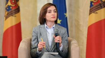 Санду заявила о намерении Кишинева получить военную помощь от Запада