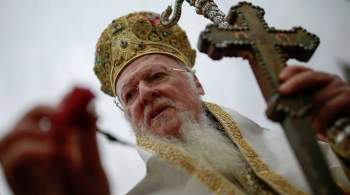 Патриарх Варфоломей не вышел к православным верующим в Киеве
