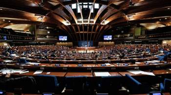 Парламентская ассамблея Совета Европы поддержала мирный план Киева