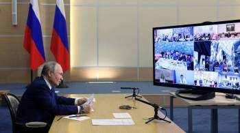 Путин сравнил нагрузки у многодетных родителей и у президента