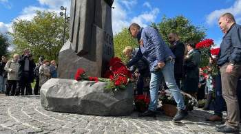 В Парке Яуза открыли памятник 13-й дивизии Московского народного ополчения