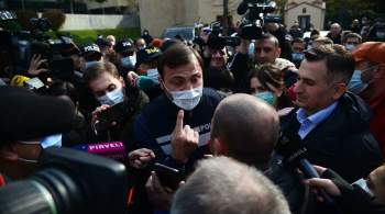 В Минюсте Грузии пояснили, почему не пустили Саакашвили на заседание суда