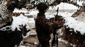 В ДНР опасаются обострения после отправки западных инструкторов на Украину