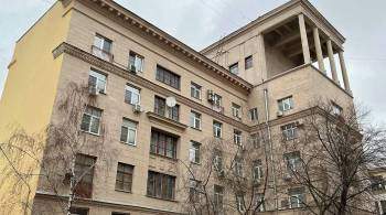 В Москве отремонтируют дом Наркомлегпрома на Большой Дмитровке