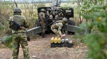 Российские военные за сутки поразили семь артиллерийских взводов ВСУ