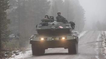Российские военные сорвали попытку эвакуации подбитого танка Leopard 2 