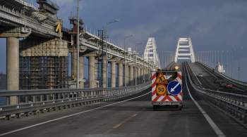 Путин уверен, что ремонт Крымского моста завершат в срок