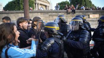 В Лионе полиция применила слезоточивый газ на митинге в поддержку Палестины 