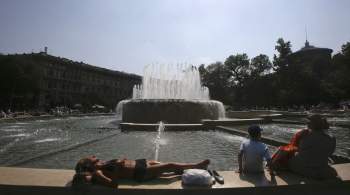 В Милане выключили фонтаны из-за засухи