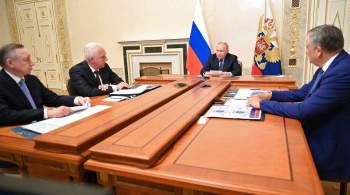 Путин предложил обсудить развитие транспортной инфраструктуры в Петербурге