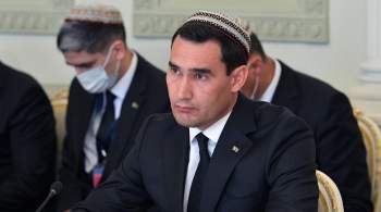 Глава Туркмении встретился с генсеком Организации тюркских государств