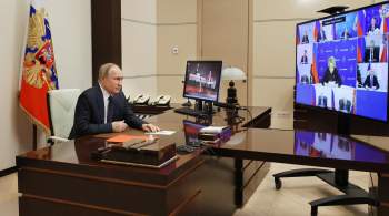 Песков объяснил, в чем преимущество онлайн-совещаний Путина