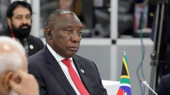 Глава ЮАР призвал третьи страны воздержаться от эскалации конфликта в Газе 