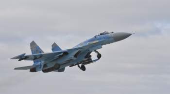 В районе Закотного в ДНР сбили украинский самолет Су-27