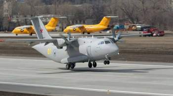 Первый военно-транспортный самолет Ил-112В приземлился в Подмосковье