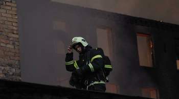 В Петербурге вспыхнул пожар в доходном доме Басевича