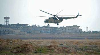 В Латакии разбился вертолет ВВС Сирии, сообщил источник