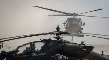 Американские военные взорвали свой вертолет, сломавшийся в Сирии