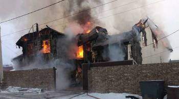 При пожаре в селе под Иркутском погибли пять человек 