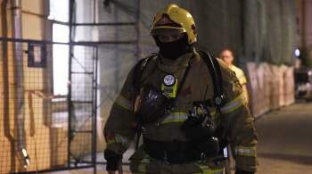 В московском Царицыно ликвидировали пожар в административном здании