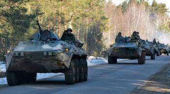 В Минобороны Белоруссии рассказали о проверке сил реагирования СГ