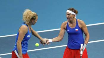 Чешские теннисистки стартовали с победы на Кубке Билли Джин Кинг
