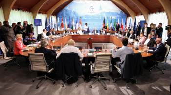 Страны G7 заявили, что продолжат вводить санкции против России 