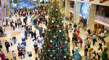 В России на новогодние праздники организуют более 20 тысяч елок