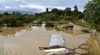 Сильное наводнение обрушилось на восток Франции