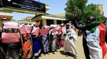 Два человека погибли при разгоне демонстрации в Судане