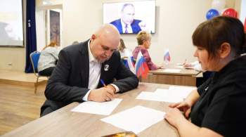 Глава Кузбасса Цивилев поддержал кандидата в президенты Владимира Путина 