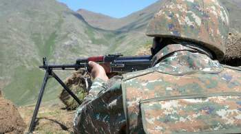 Армения развернула дополнительные подразделения у границы с Азербайджаном