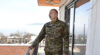Алиев назвал заявления о привлечении Израиля в Карабах бредом