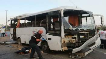 Двое россиян остаются в реанимации после ДТП с автобусом в Турции